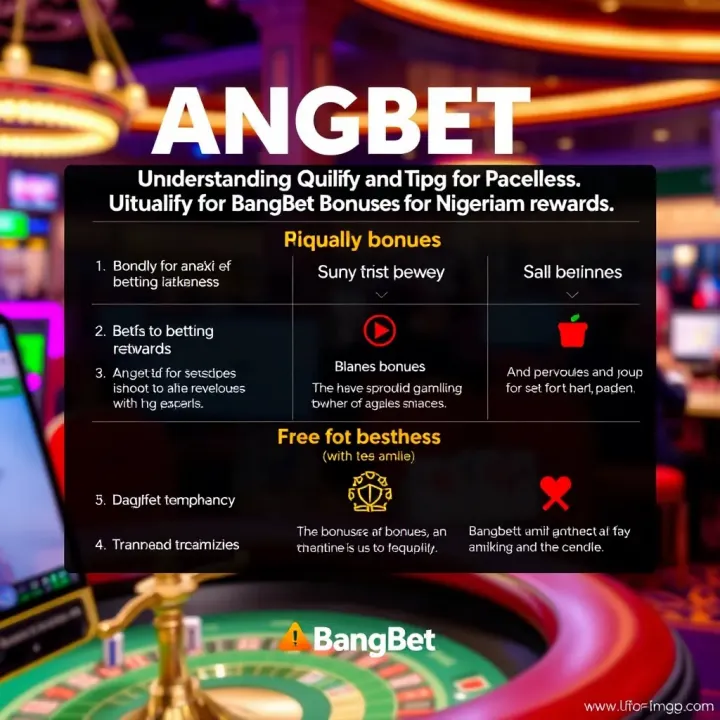 Visual guide outlining steps to qualify for BangBet bonuses with tips to maximize betting rewards
