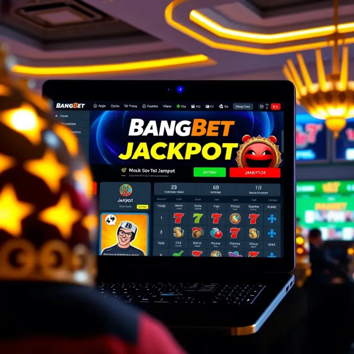 Illustration showing a sports betting interface with highlighted jackpot section