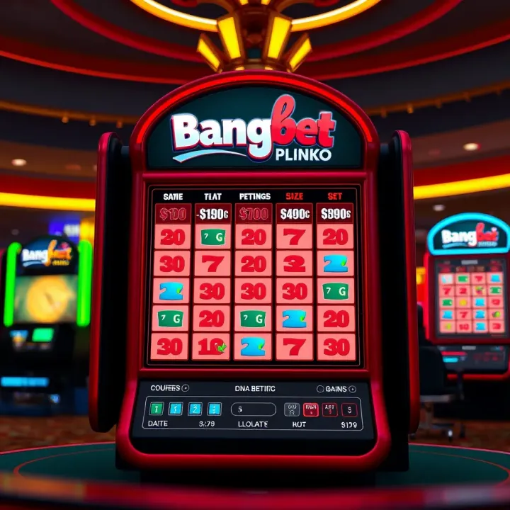 Visual guide depicting betting options and winning strategies for Bangbet Plinko in Nigeria