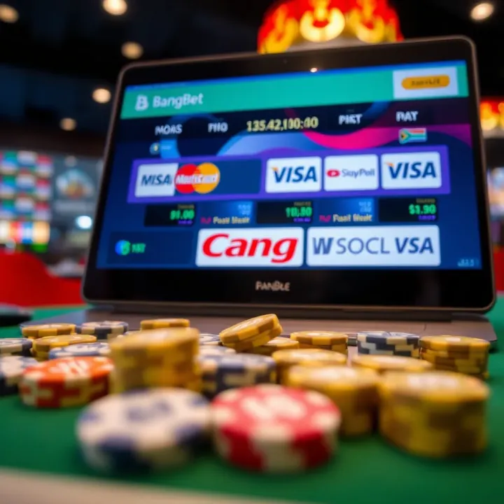 Illustration of secure online payment methods used for betting transactions