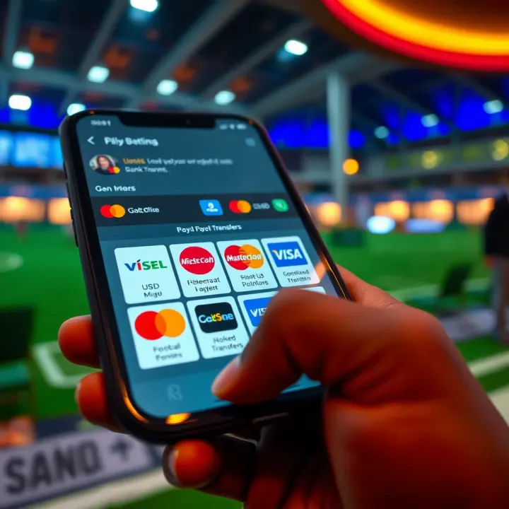 Various Nigerian local payment methods such as USSD and bank transfers displayed on a mobile device