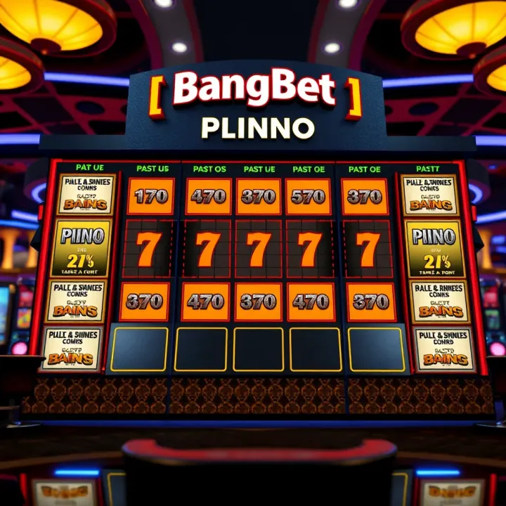 Detailed layout of BangBet Plinko game board showing various payout zones