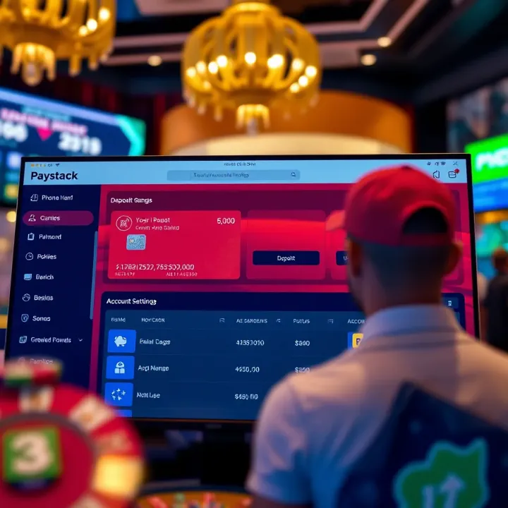 User interface of Paystack dashboard showing account setup options and settings