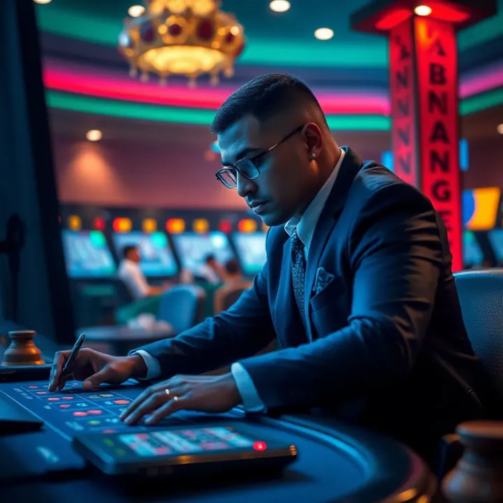Illustration of secure online betting and stake management on Bangbet platform