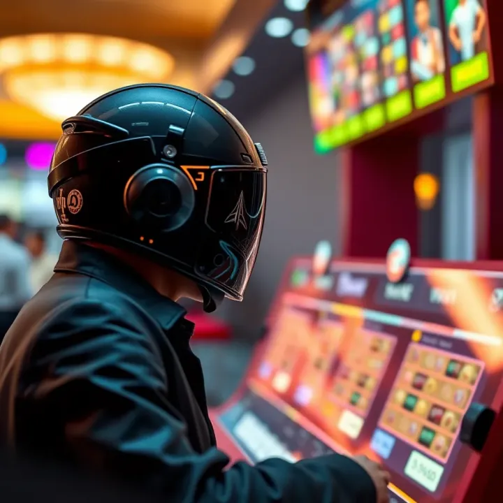 Conceptual representation of a spaceman signal connecting to online sports betting platforms in Nigeria